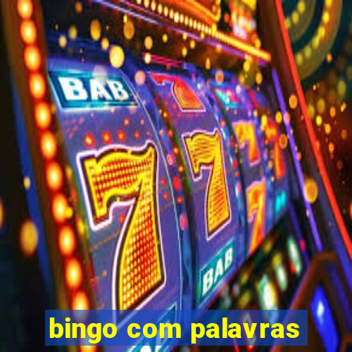 bingo com palavras