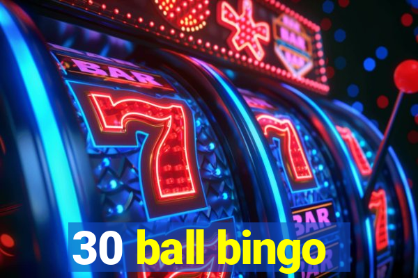 30 ball bingo