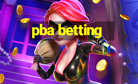 pba betting