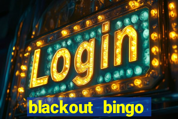 blackout bingo promo code