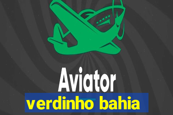 verdinho bahia