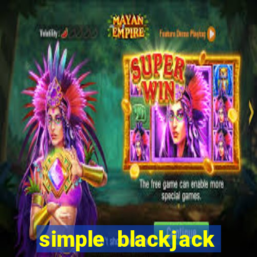 simple blackjack java code