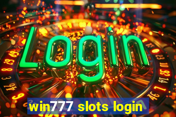 win777 slots login