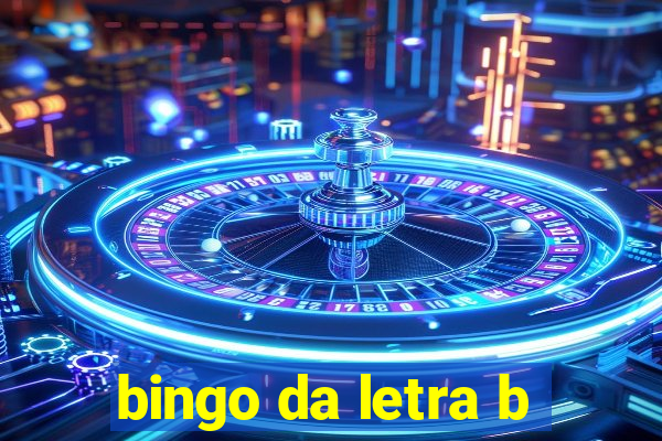 bingo da letra b