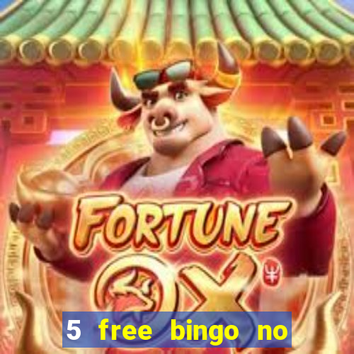 5 free bingo no deposit required