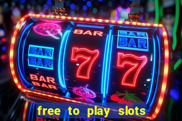 free to play slots online no download