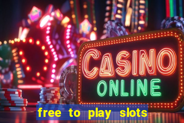 free to play slots online no download