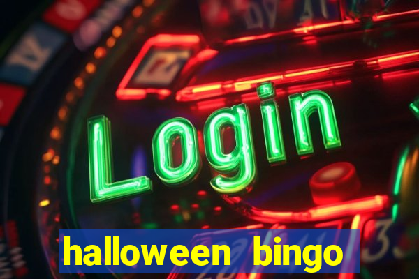 halloween bingo card maker