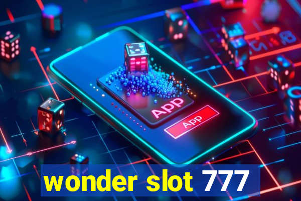 wonder slot 777