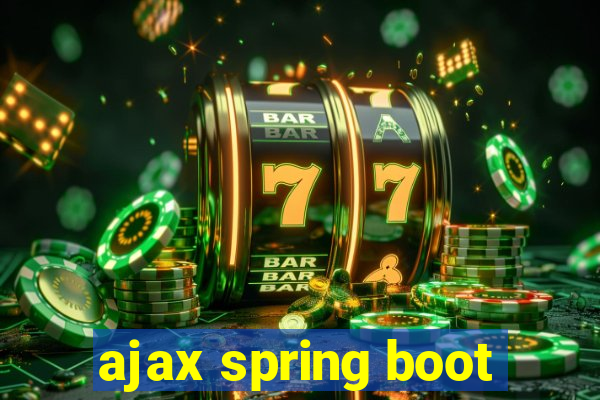 ajax spring boot