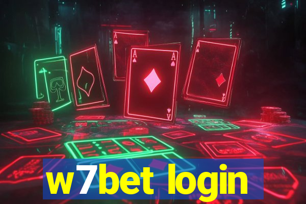 w7bet login