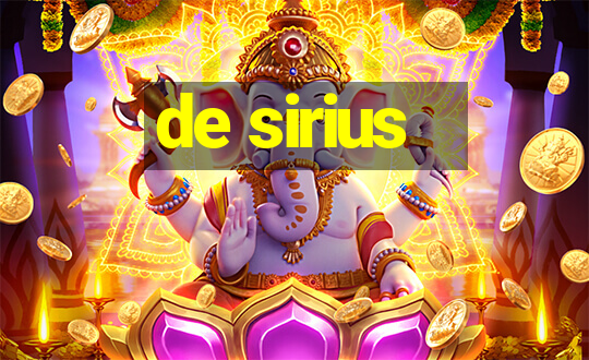 de sirius