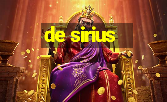 de sirius