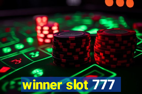 winner slot 777