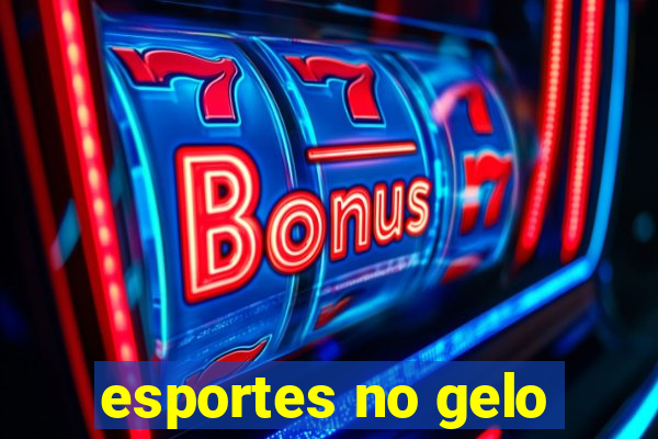 esportes no gelo