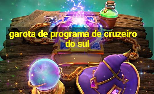 garota de programa de cruzeiro do sul