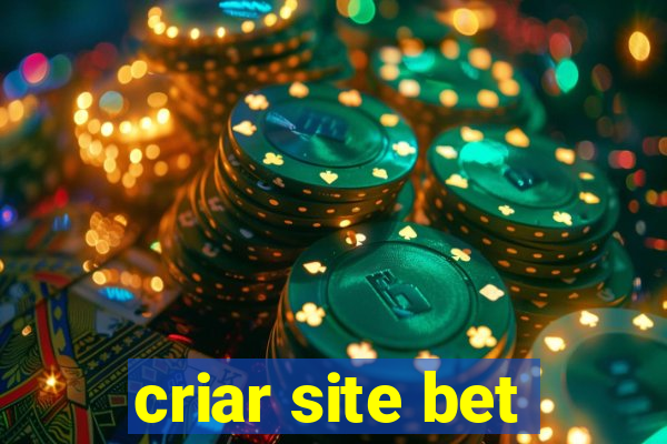 criar site bet