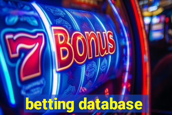 betting database