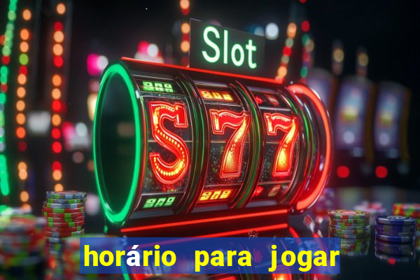 horário para jogar no rabbit