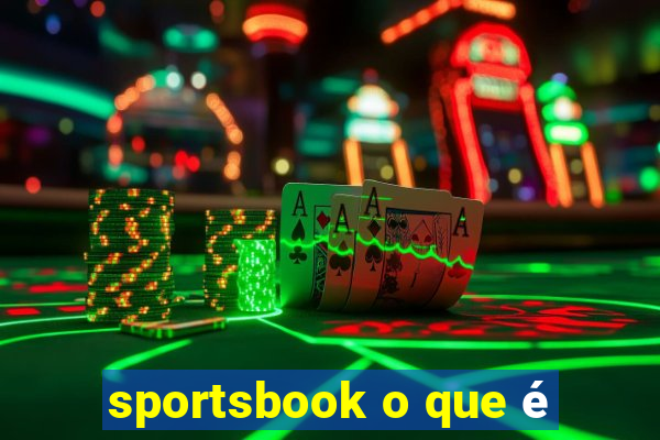 sportsbook o que é