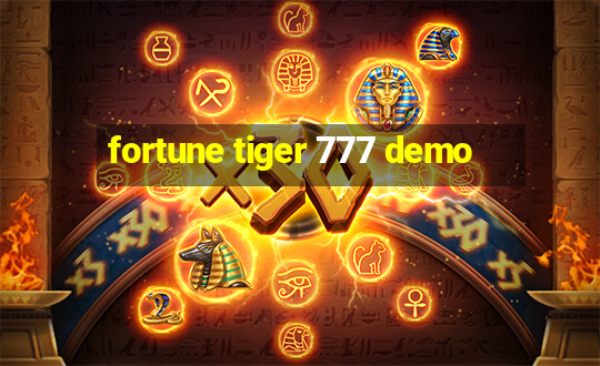 fortune tiger 777 demo