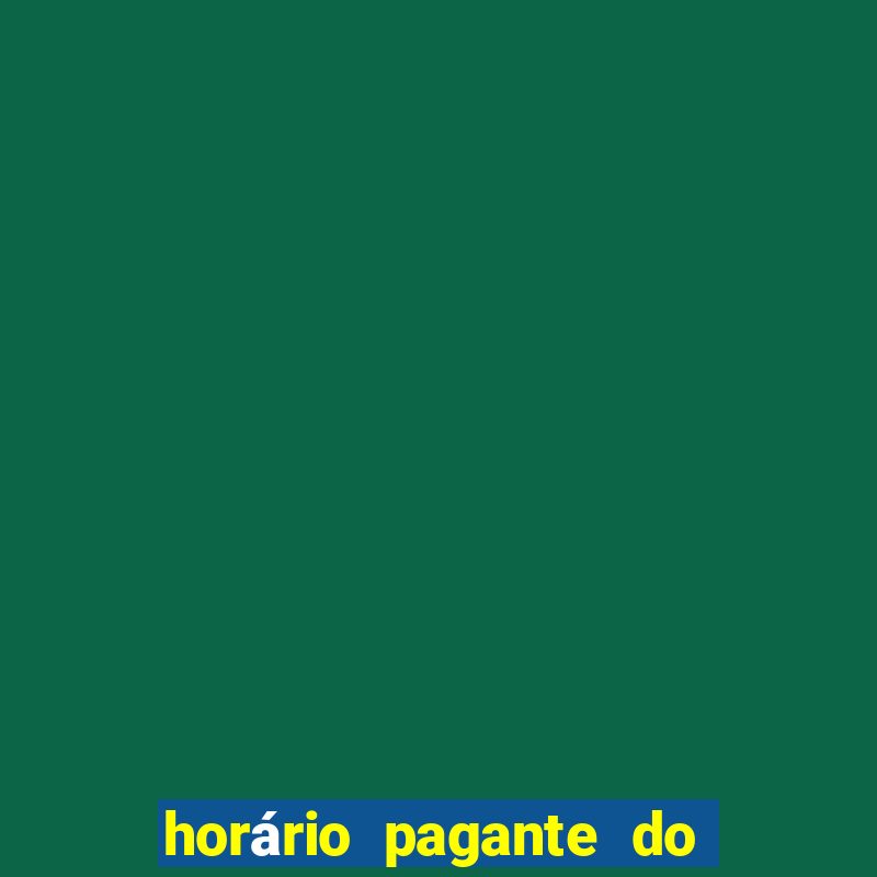 horário pagante do fortune rabbit