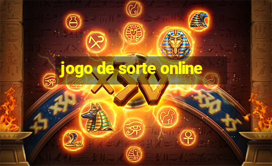 jogo de sorte online