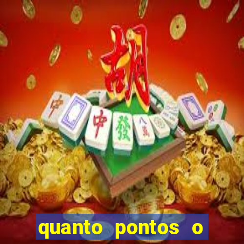 quanto pontos o corinthians precisa