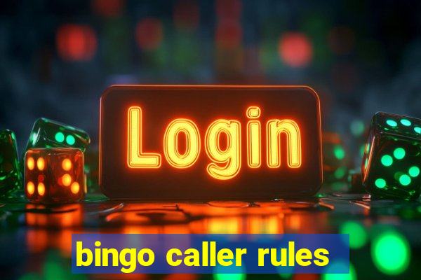 bingo caller rules