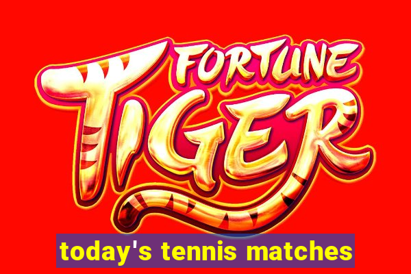 today's tennis matches