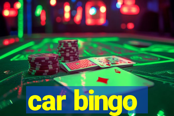 car bingo