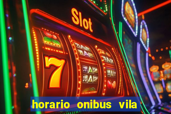 horario onibus vila nova piraquara