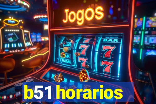 b51 horarios