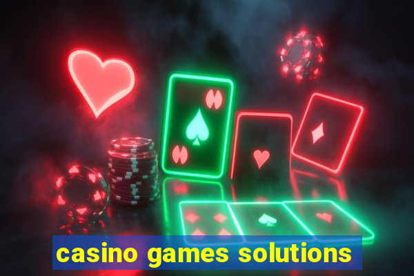 casino games solutions