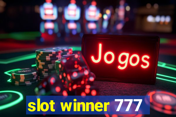 slot winner 777