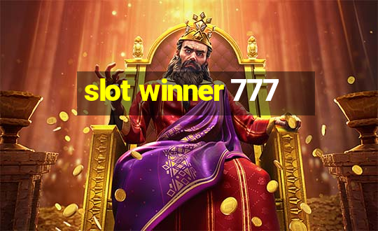 slot winner 777