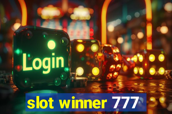 slot winner 777