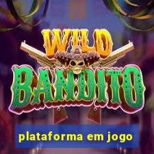 plataforma em jogo