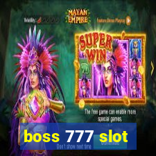 boss 777 slot