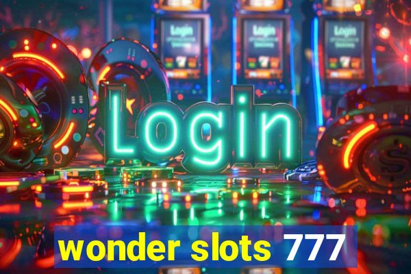 wonder slots 777