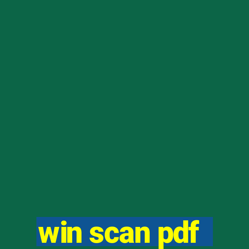 win scan pdf