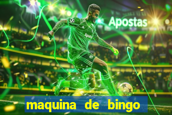 maquina de bingo show ball