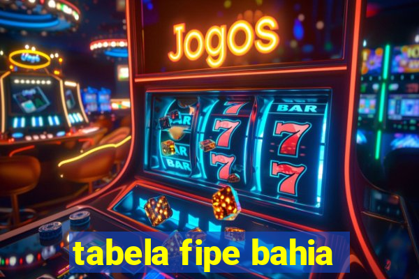 tabela fipe bahia