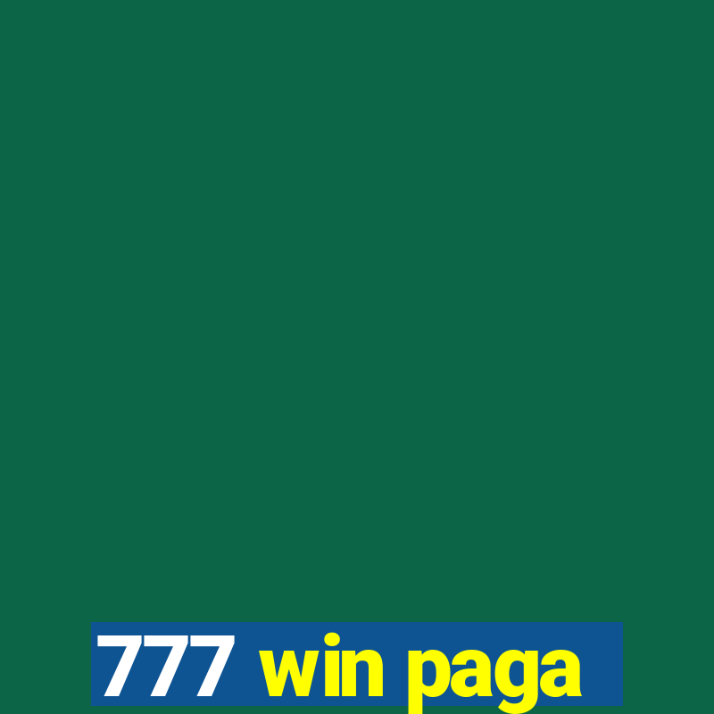 777 win paga