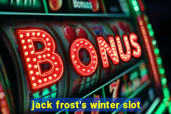 jack frost's winter slot