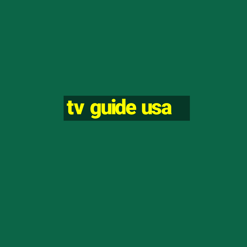 tv guide usa