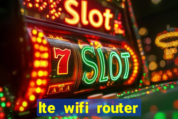 lte wifi router with sim card slot