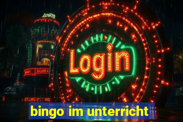 bingo im unterricht