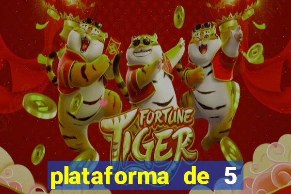 plataforma de 5 reais fortune tiger