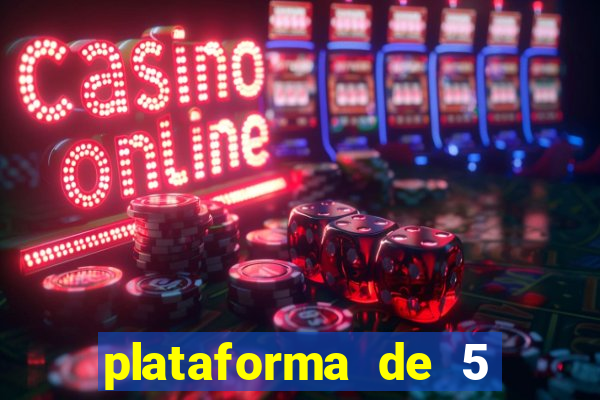 plataforma de 5 reais fortune tiger